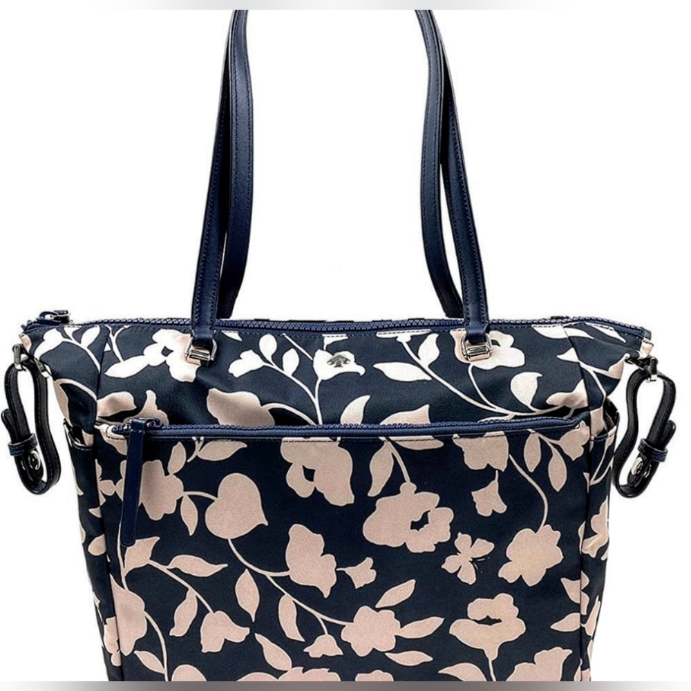 Kate Spade Jae Garden Vine Baby Bag/Oversized Tote Bag